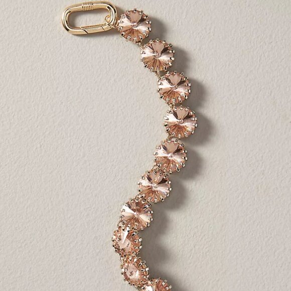 Brand New Crystal Chain Bag Charm by Anthropologie - Picture 3 of 4